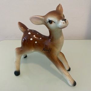 Vintage Fawn Deer Bambi Figurine figure